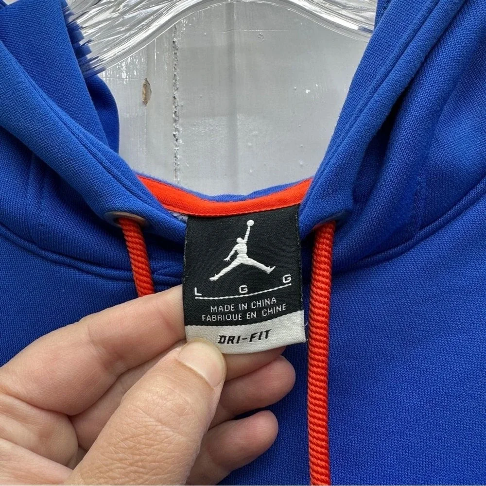 Air Jordan Melo M7 hooded pullover sweatshirt hoodie men's large Michael Jordan‎